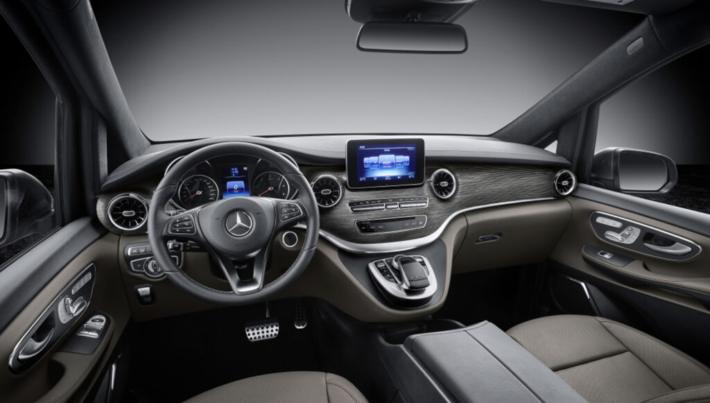 Interior Merceces Benz Clase V